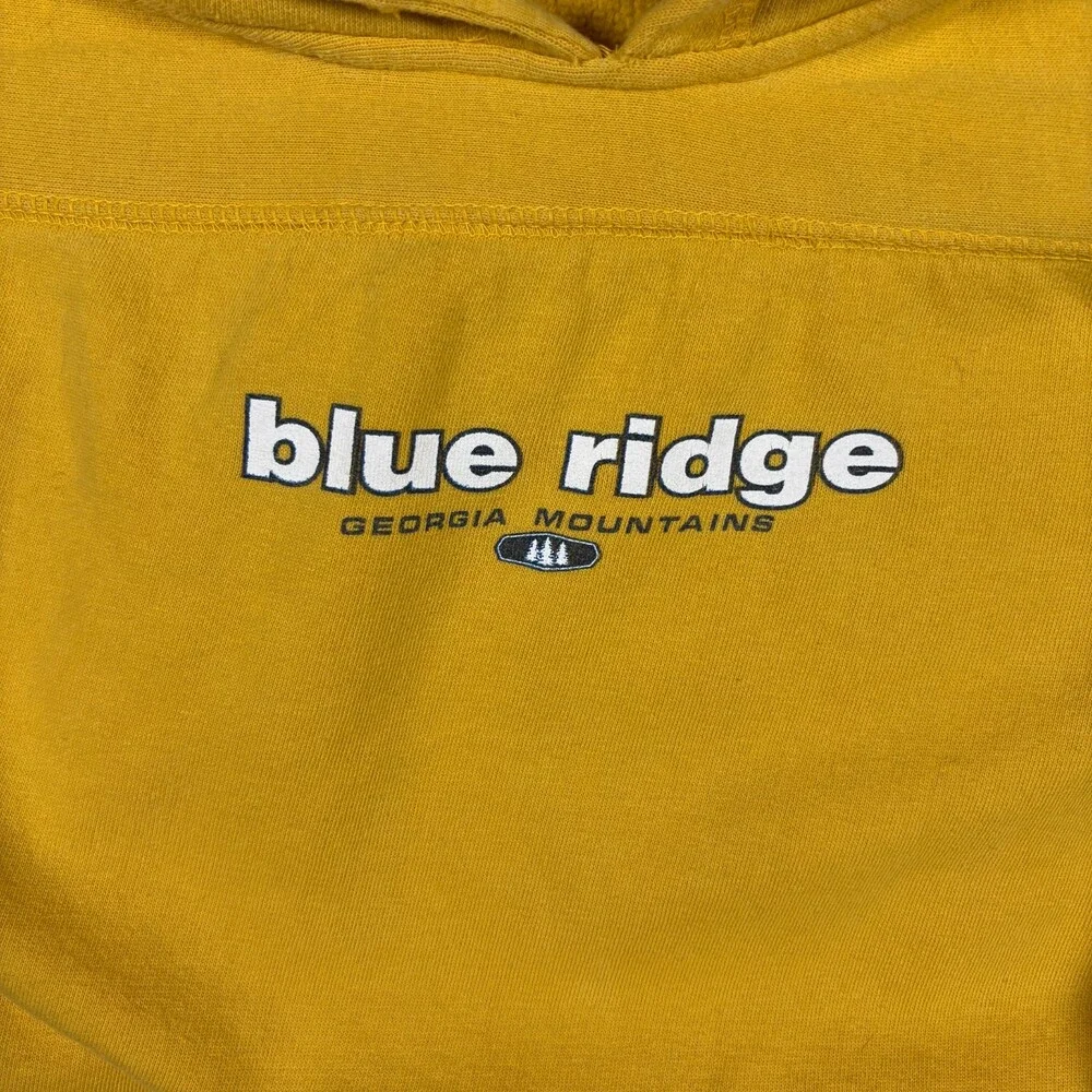 Vintage J. America Blue ridge Georgia Mountains Hoodie Men's size L
